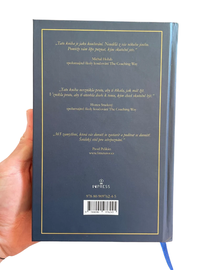 Zadní strana knihy Deníky Poté s doporučeními a ISBN